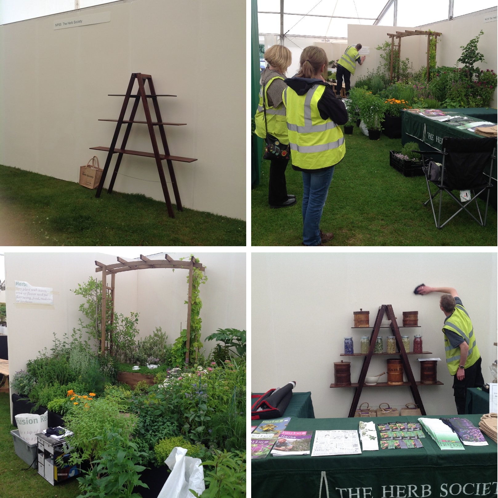 herb society stand preparations