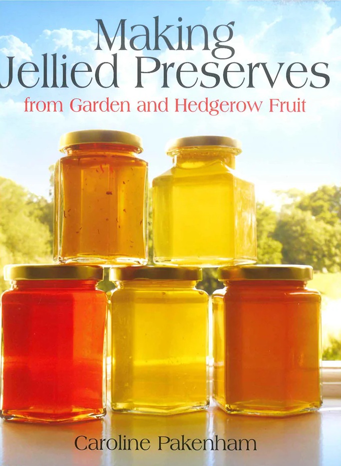 Cover of Making Jellied Preserves by Caroline Pakenham featuring jars of jellies.